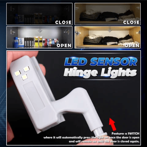 Lumière LED pour armoire à capteur tactile intelligent