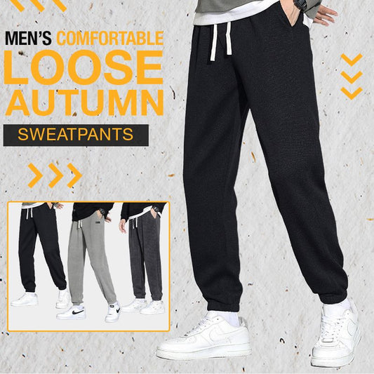 Men’s Comfortable Loose Autumn Sweatpants